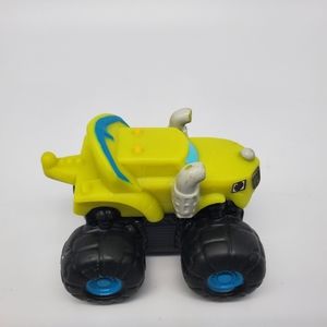 Blaze And The Monster Machines Zeg The Dinosaur Rubber Toy Truck.